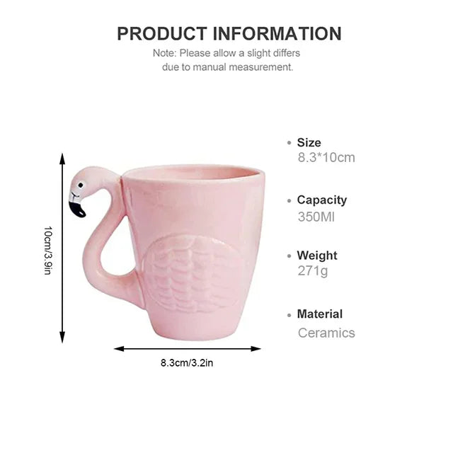 BowLift | Pink Flamingo Ceramic Tea Set