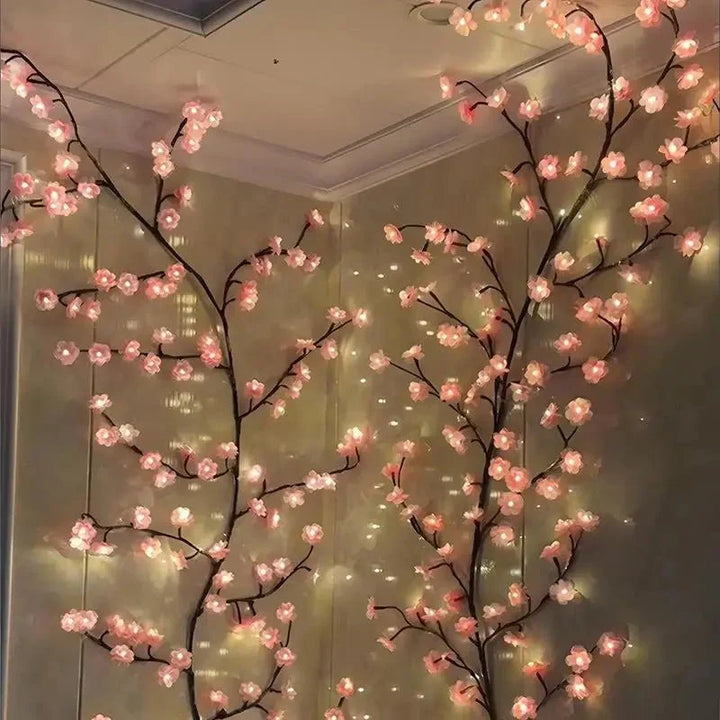 PetalGlow - Enchanting Sakura LED Light Garland Bowlift
