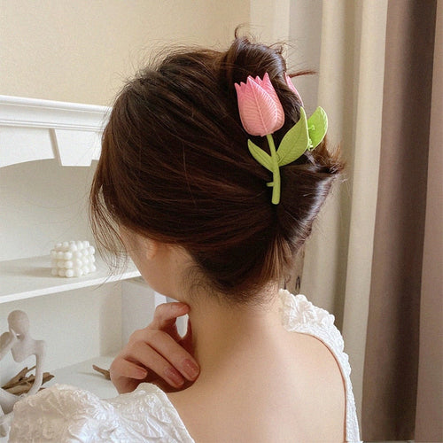 BowLift | Ponytail Tulip Hair Claws