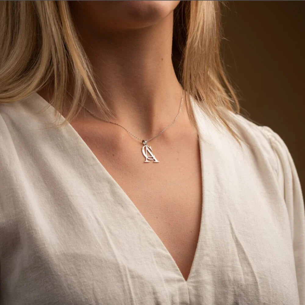 BowLift | Minimal Personalized Monogram Necklace