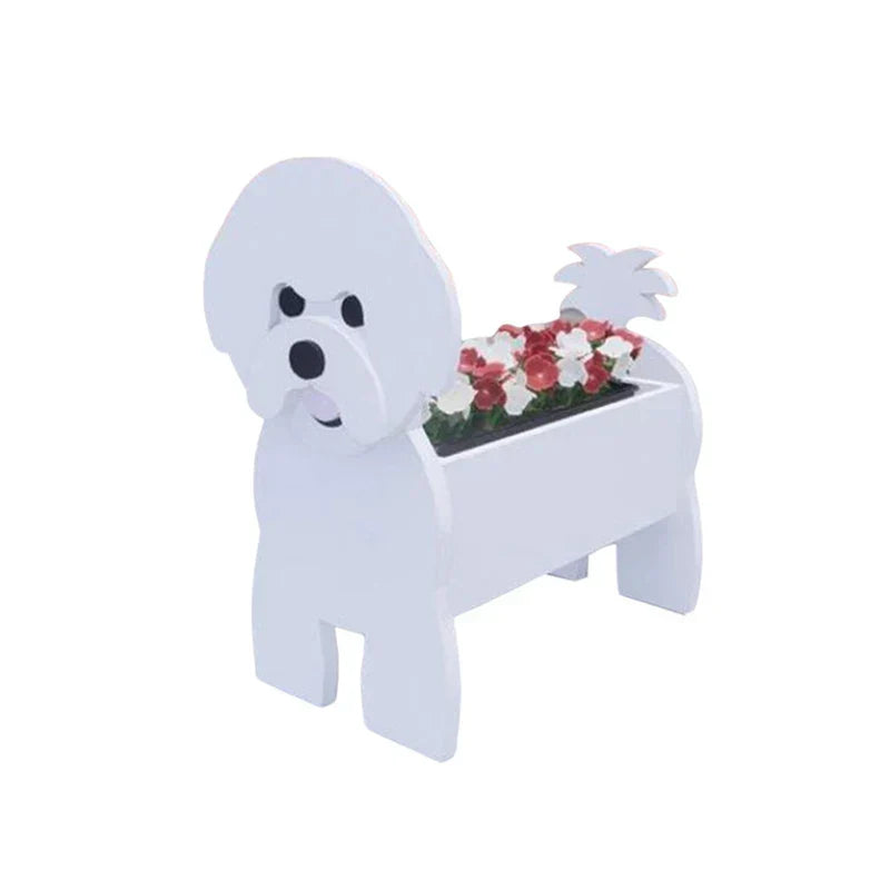 BowLift | Flower pot - Pawsome - Dog plant container - Various breeds
