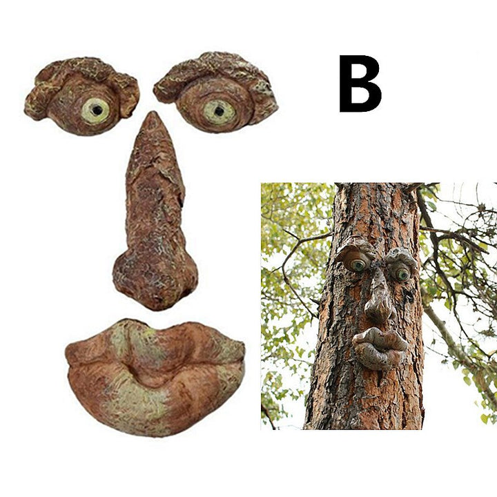 BowLift | Eyes of Nature: Tree Face Bird Feeder Station