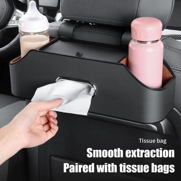 BowLift | Travel Box Car Back Seat Multifunctional Organizer