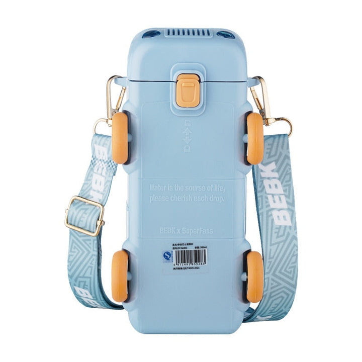 BowLift | Cute Bus Leak-Proof Little Rider Water Bottle