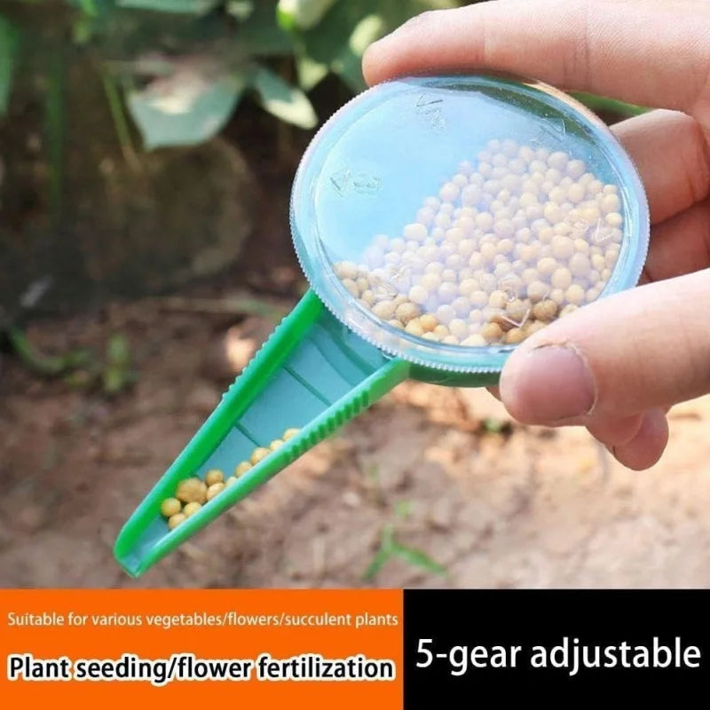 Adjustable Garden Seed Spreader for Precise Distribution
