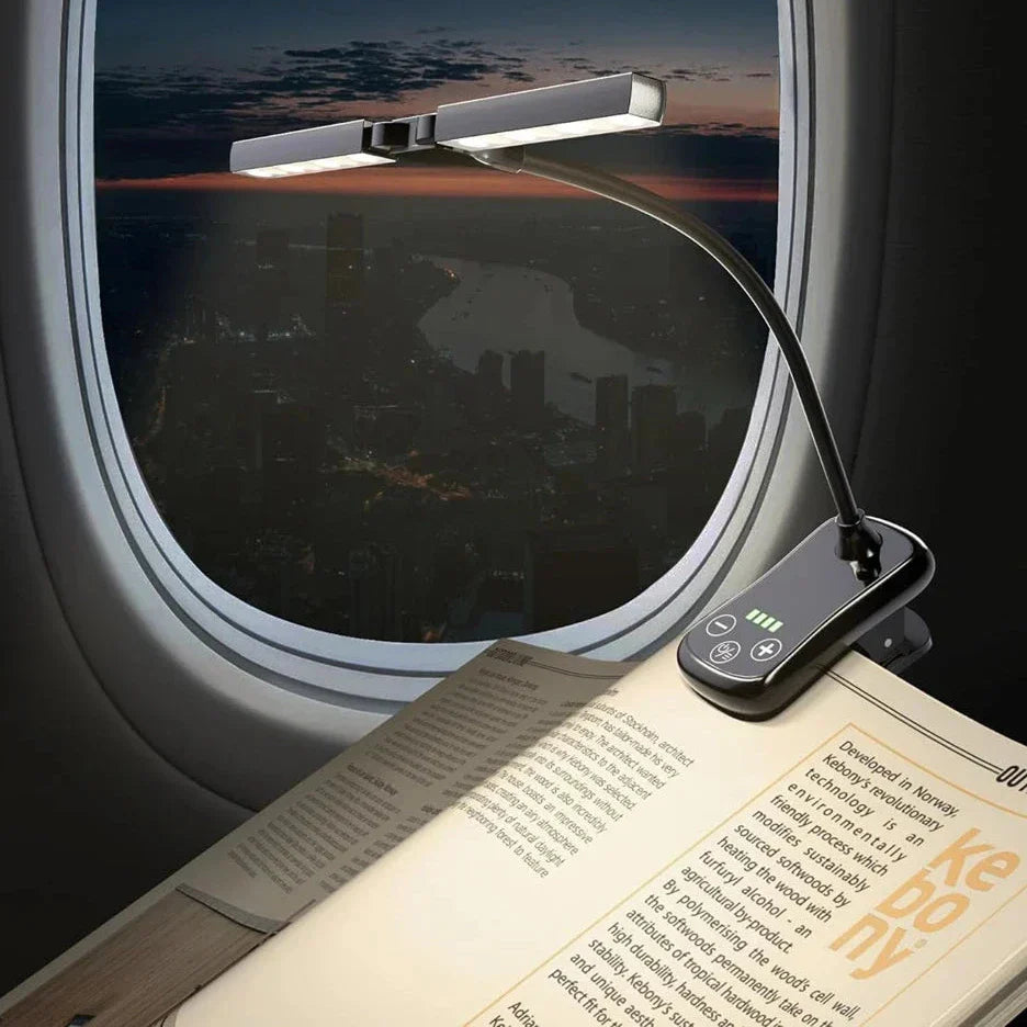 BowLift | LED rechargeable reading lamp with touch control | Autumn lighting - Nellie
