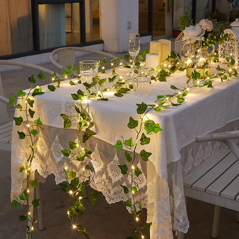 BowLift | Artificial Vine Plants with LED Lights for Hanging