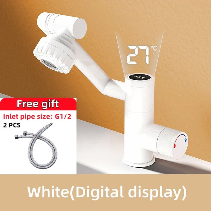 BowLift | Digital Display Rotatable Japanese Style Bathroom Faucet