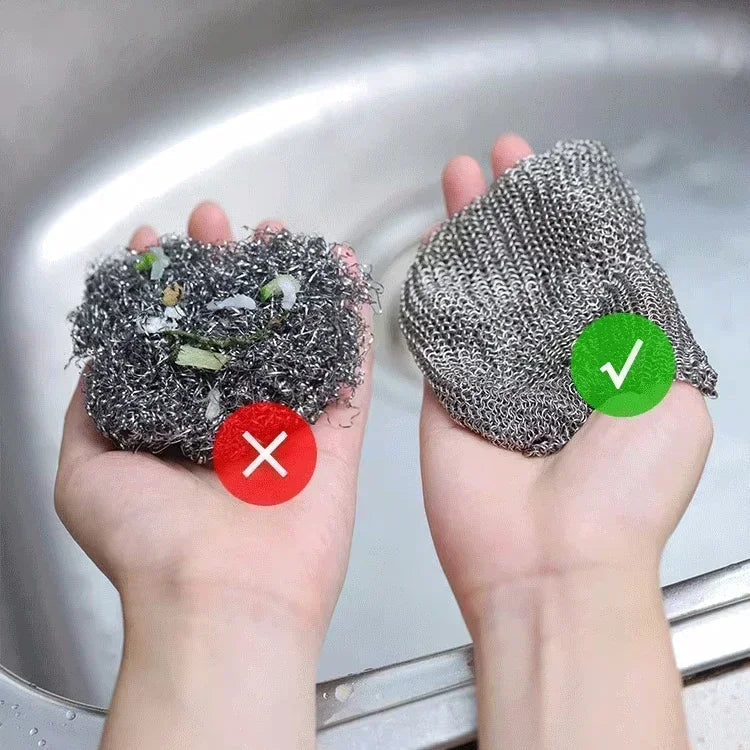 BowLift | Non-Stick Iron Wipe Double Layer Wire Cleaning Cloth