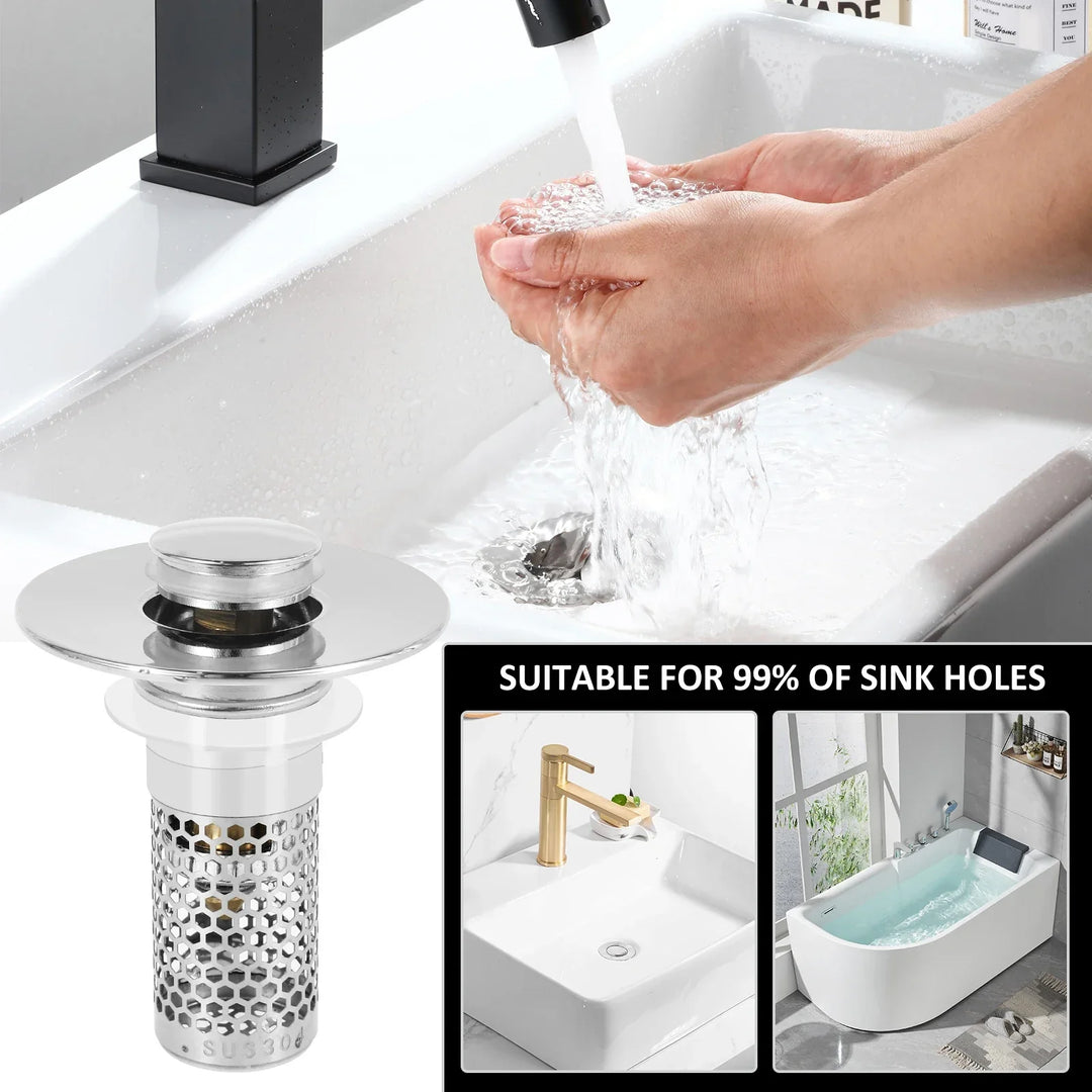 BowLift | Sink Drain Anti-Odor Hair Catcher Filter