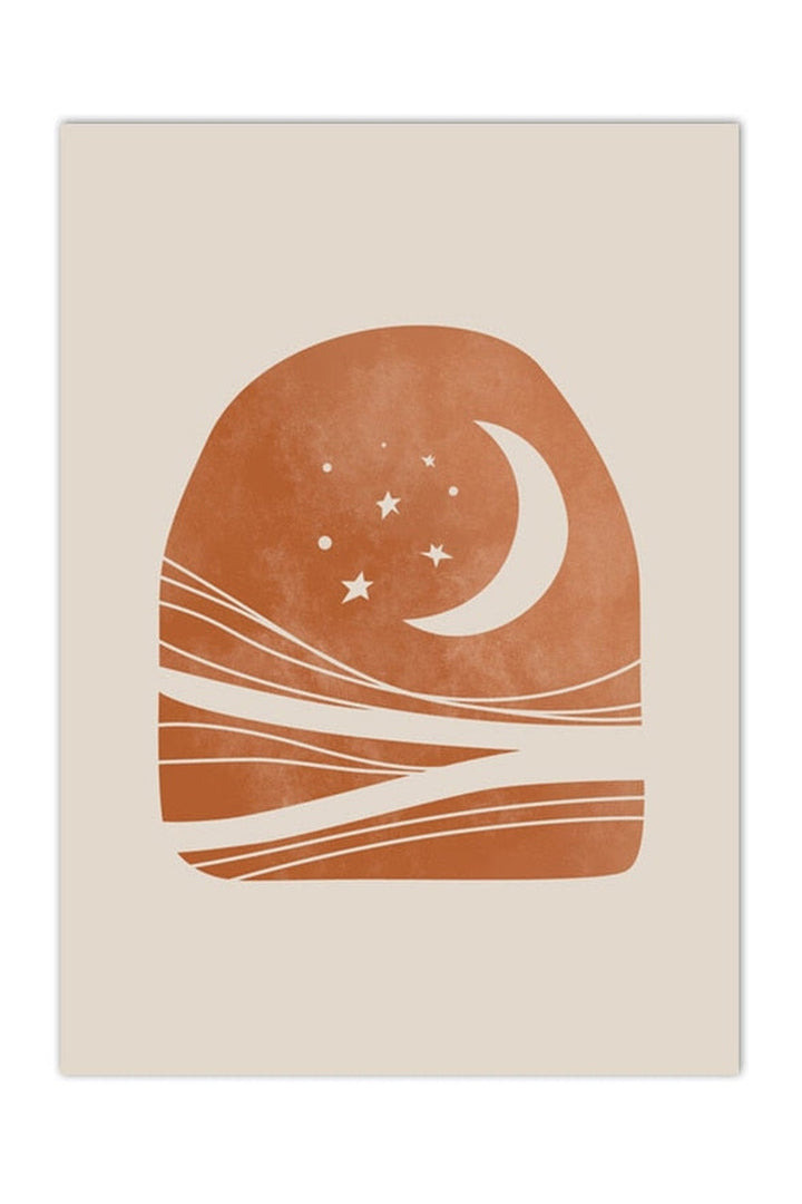 Academy Abstract Landscape Canvas | Bowlift