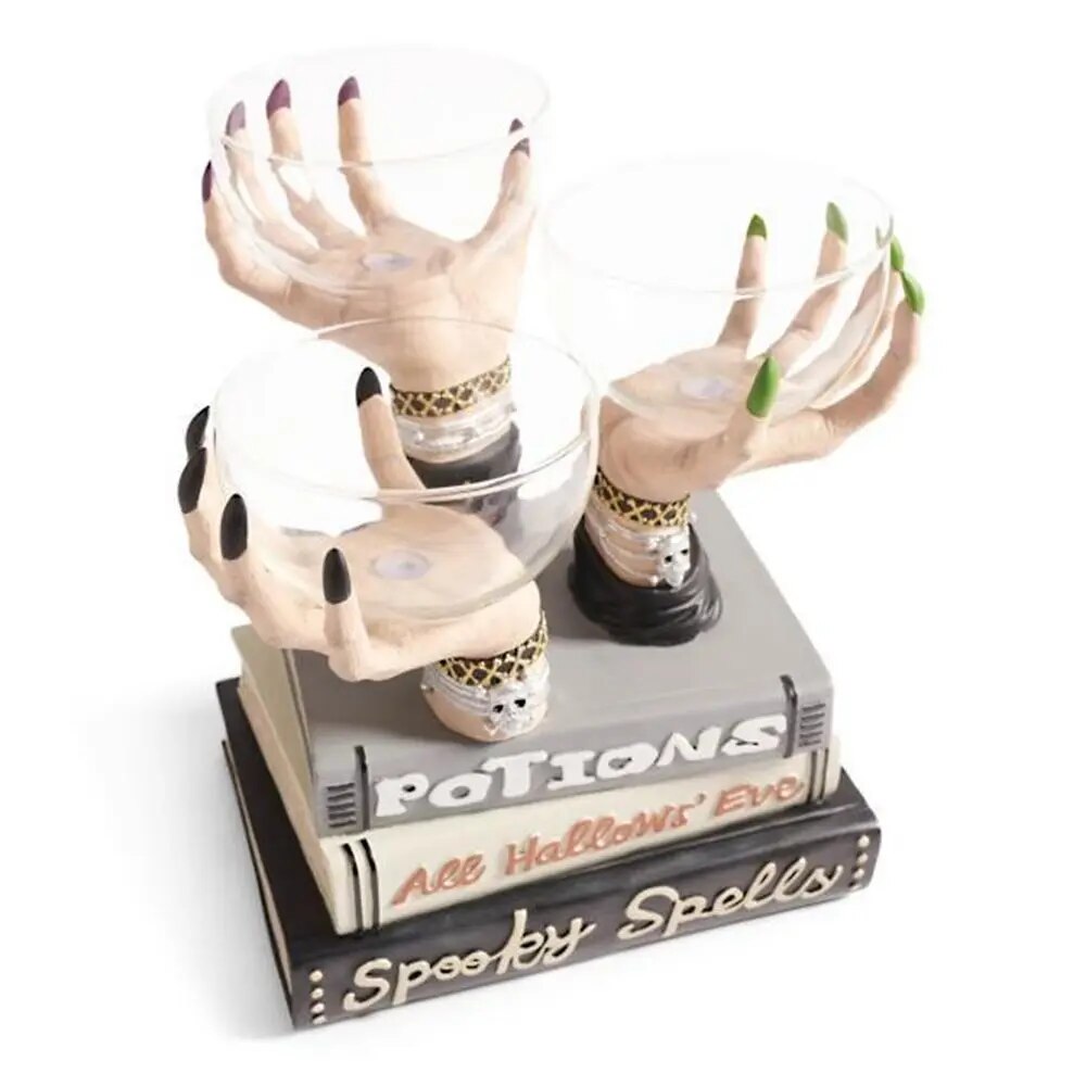 BowLift | Witch Hand Vintage Resin Party Snack Holder