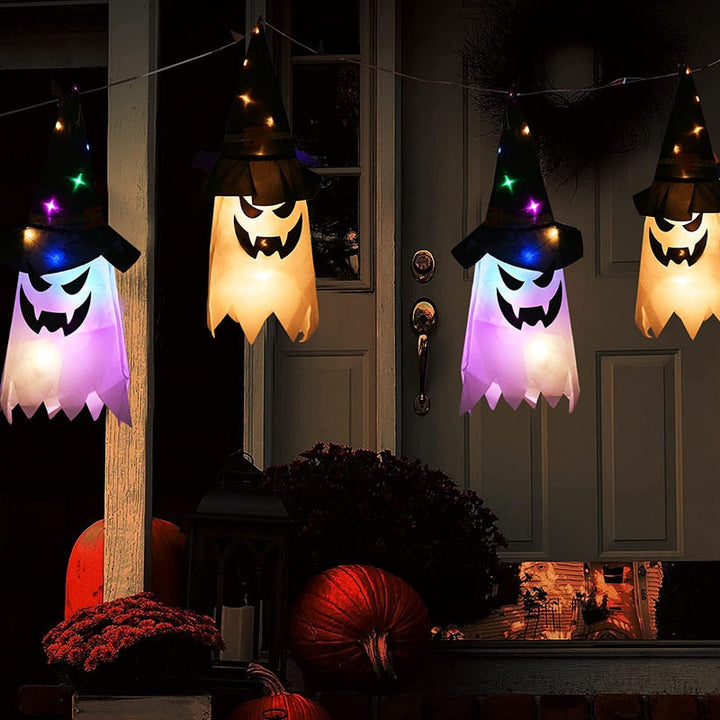 BowLift | Hangable Scary Ghost Halloween Party Lamp