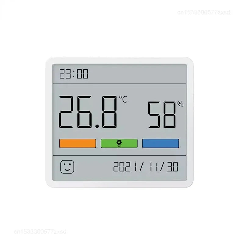 All-in-One Indoor Humidity Meter Clock Digital Thermometer | Bowlift