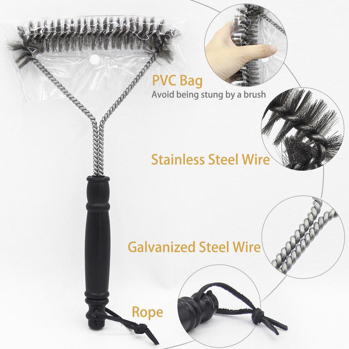 BowLift | Stainless Steel BBQ Grill Cleaning Brush
