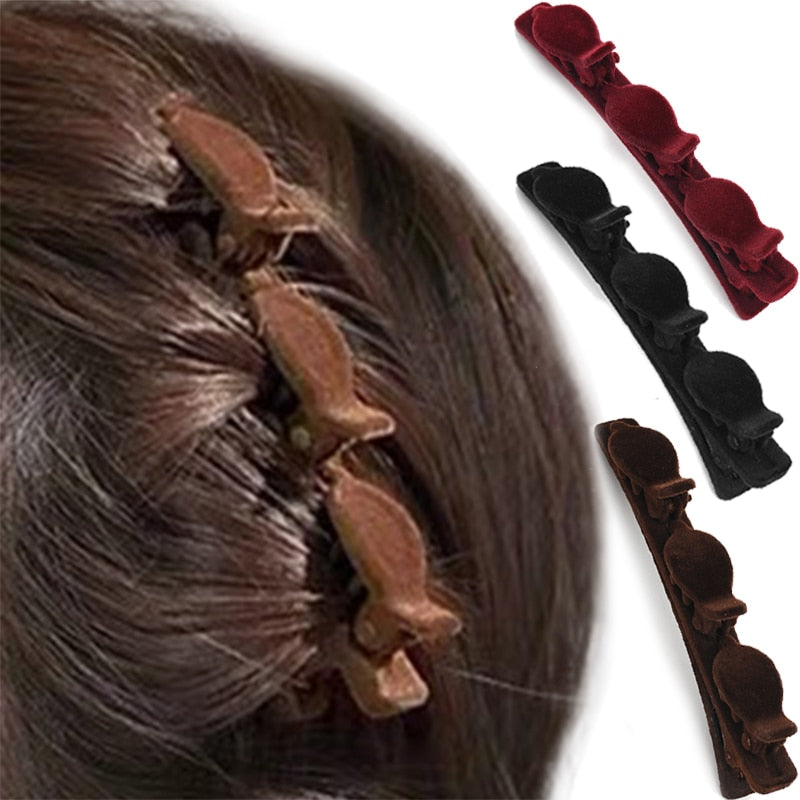 BowLift | Braid Fast Styling 3-Layer Clamp Hairpin