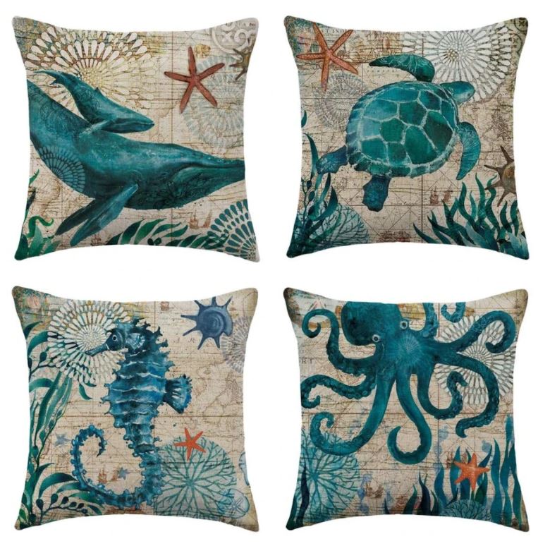 BowLift | Sea Life Pillowcases