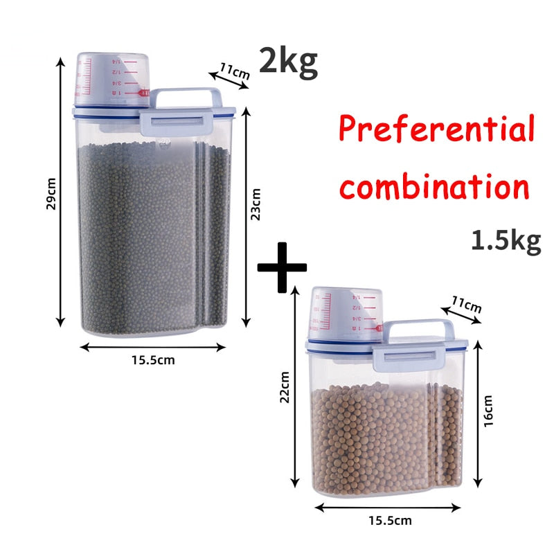 BowLift | Feed Fresh Pet Food Storage Measuring Container