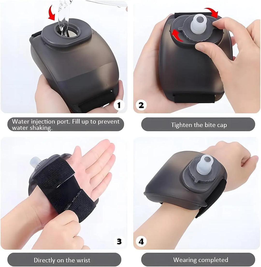 BowLift | Wristband Hands-Free Water Bottle