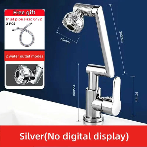 BowLift | Digital Display Rotatable Japanese Style Bathroom Faucet