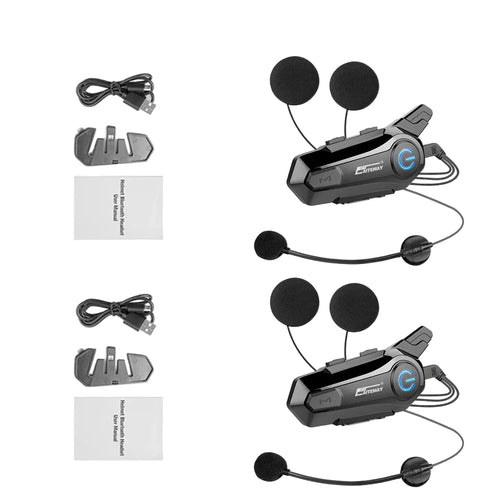 BowLift | Bluetooth Motorcycle Helmet Intercom Headset with 1000m Range & IPX6 Waterproof – RoadComm
