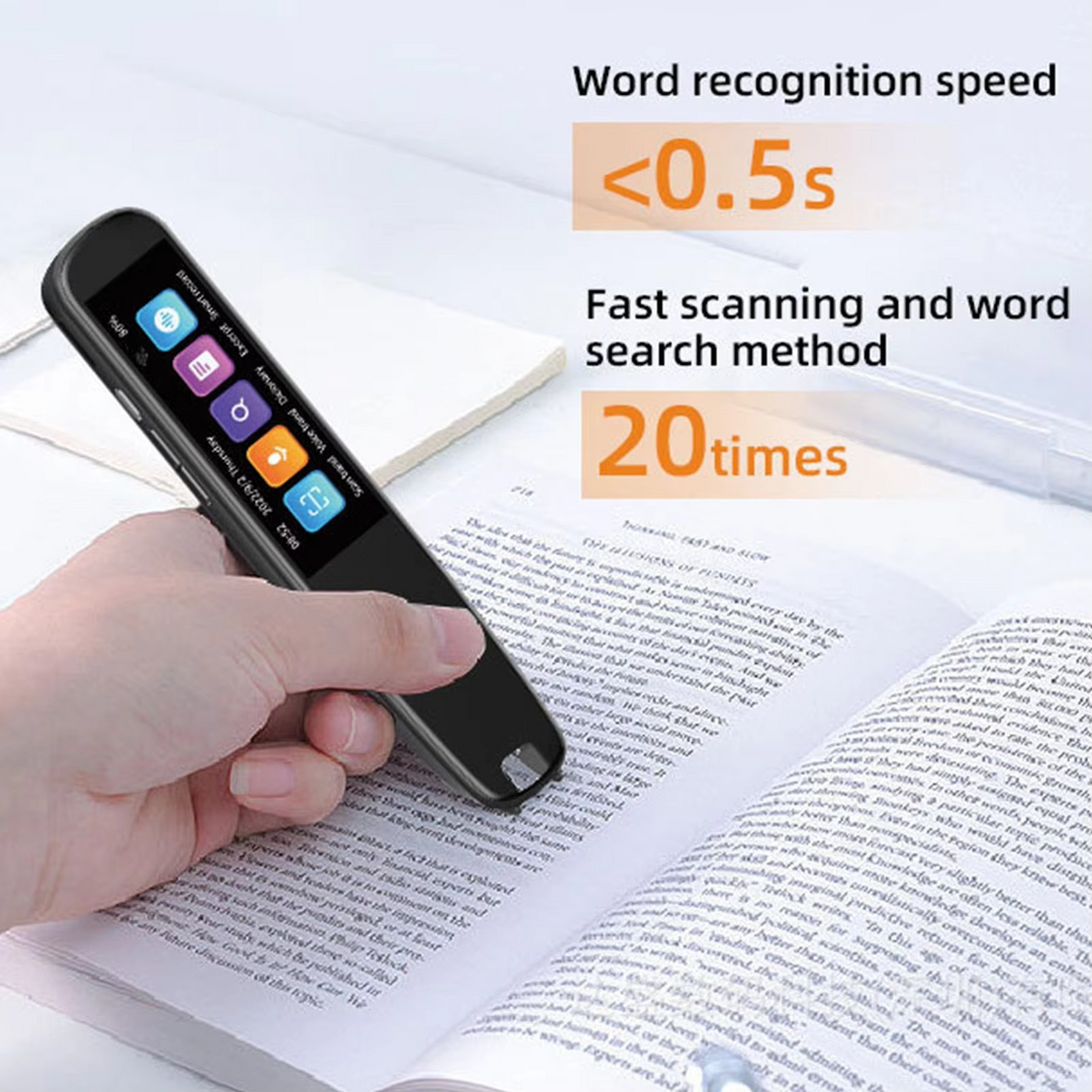 BowLift | Smart WiFi Scanning Translation Pen with 2MP Camera and 131-Language Support