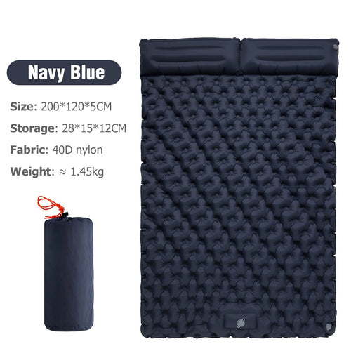 BowLift | Portable Inflatable Built-in Pillow Nature Nest Camping Bed