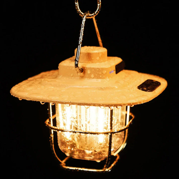 Retro Rechargeable LED Lantern for Adventures Bowlift