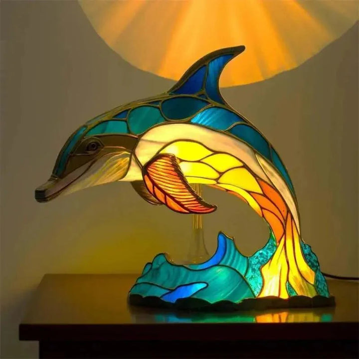BowLift | MosaicCritter - 3D animal lamp - Multicolor tears - Retro design