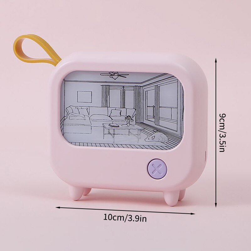 BowLift | Mini Art TV Painting Decor Night Lamp