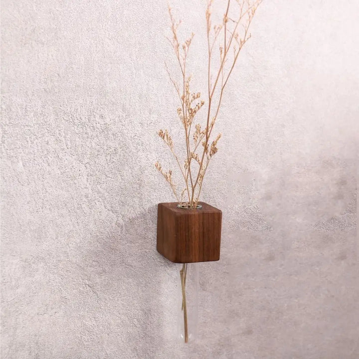BowLift | Wooden Magnetic Flower Tube Vase