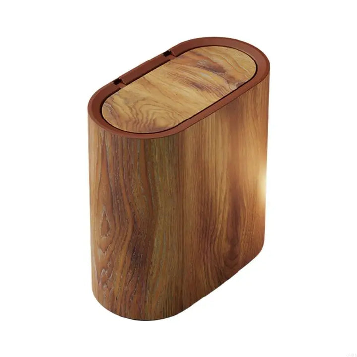 EcoHide Compact Trash Can with Hidden Lid Bowlift