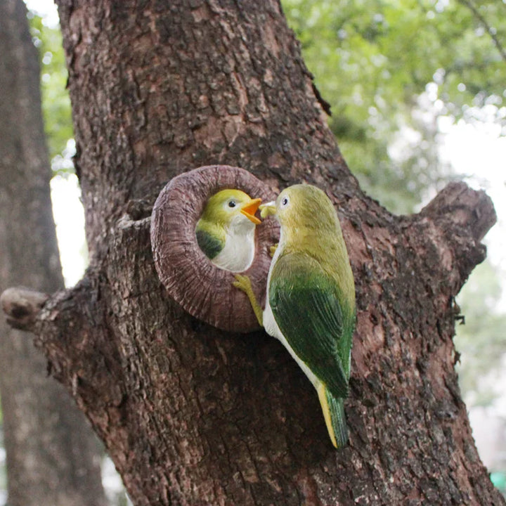 BowLift | Lovebirds Tree Hug Wall Hanging Decor