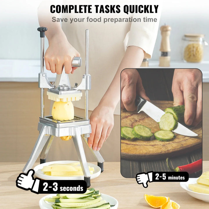 BowLift | Manual Slicing Stainless Steel Commercial Vegetable Slicer