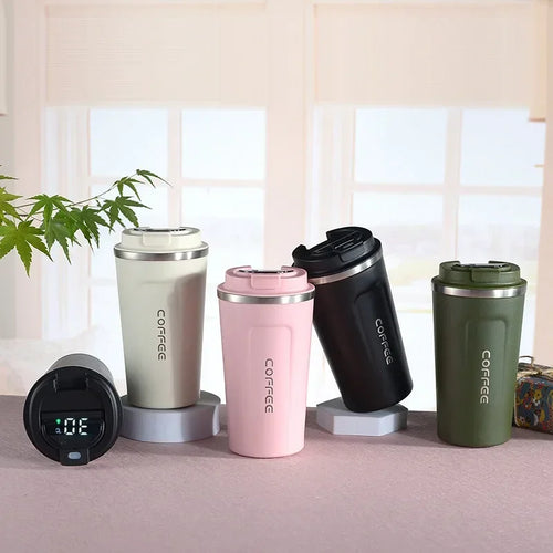 BowLift | Stainless Steel Thermo Mug with Intelligent Temperature Display – TempMate