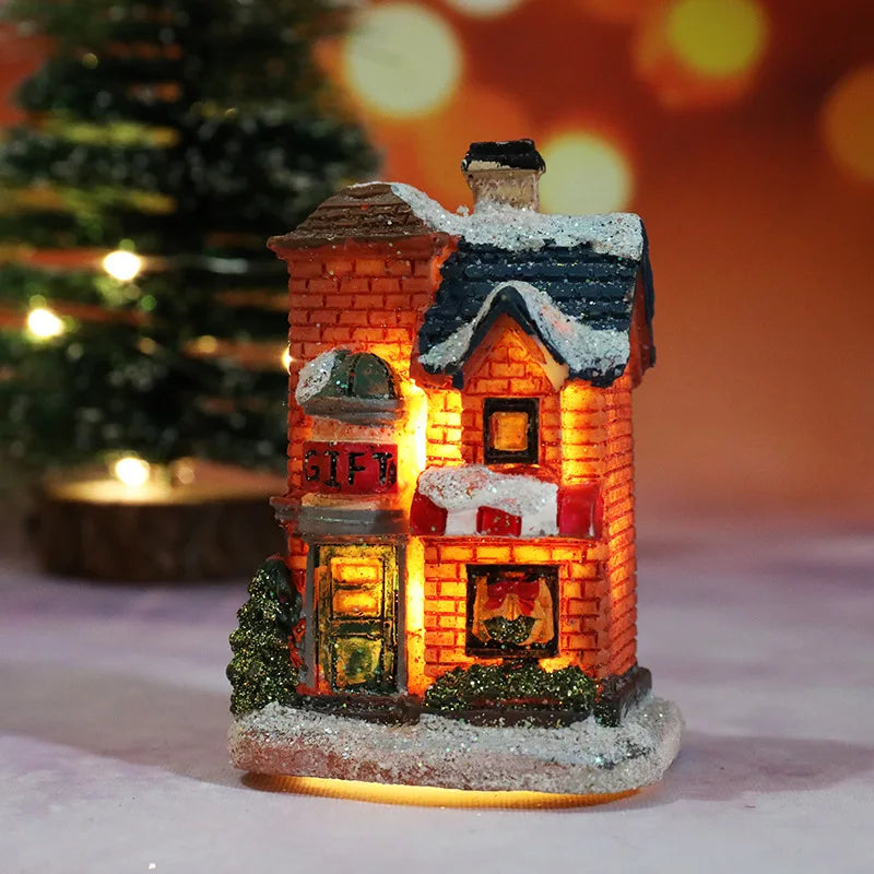 BowLift | Winter Dreams LED Christmas House Figurines