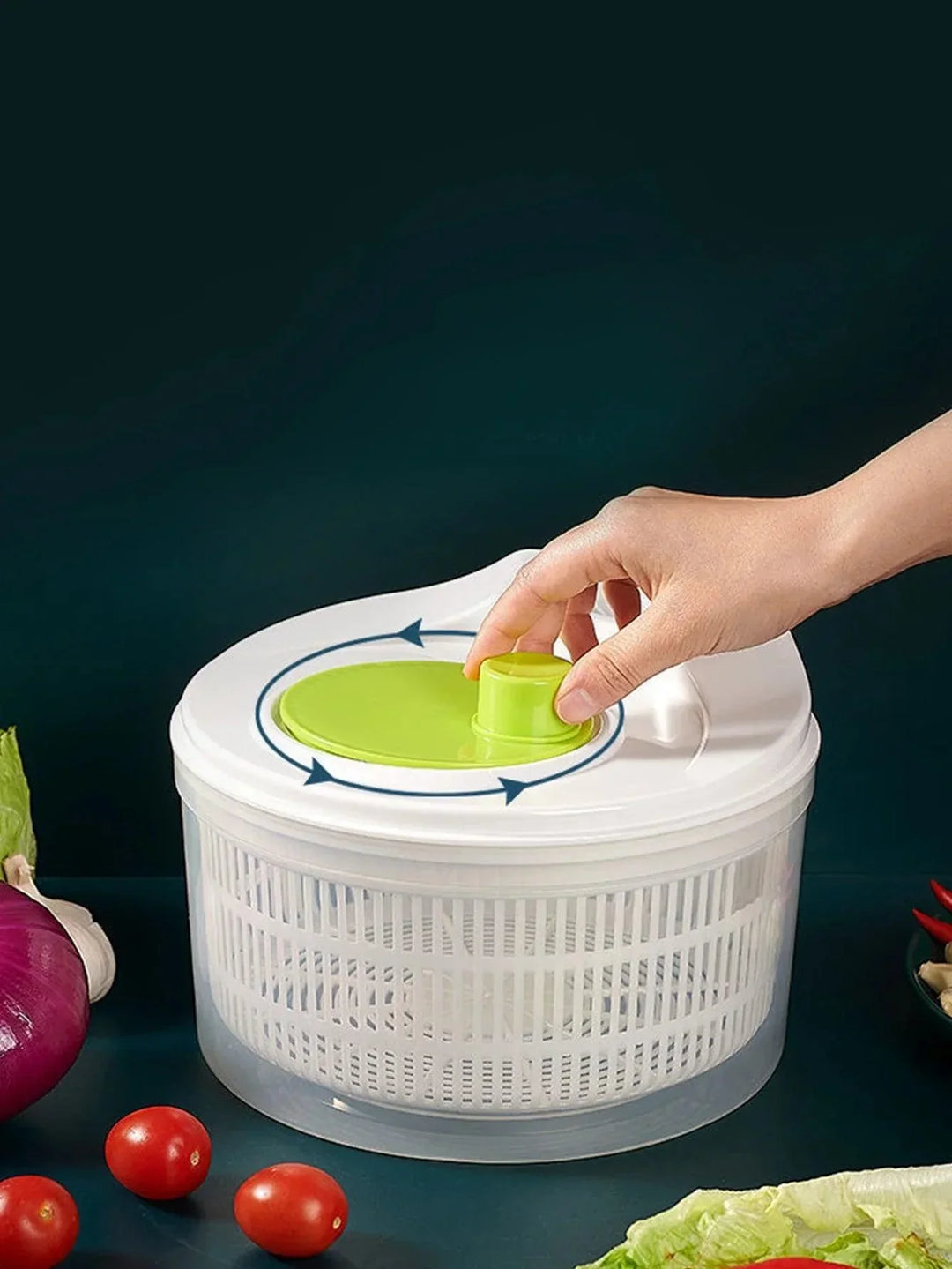 BowLift | Salad Spinner with Manual Mechanism