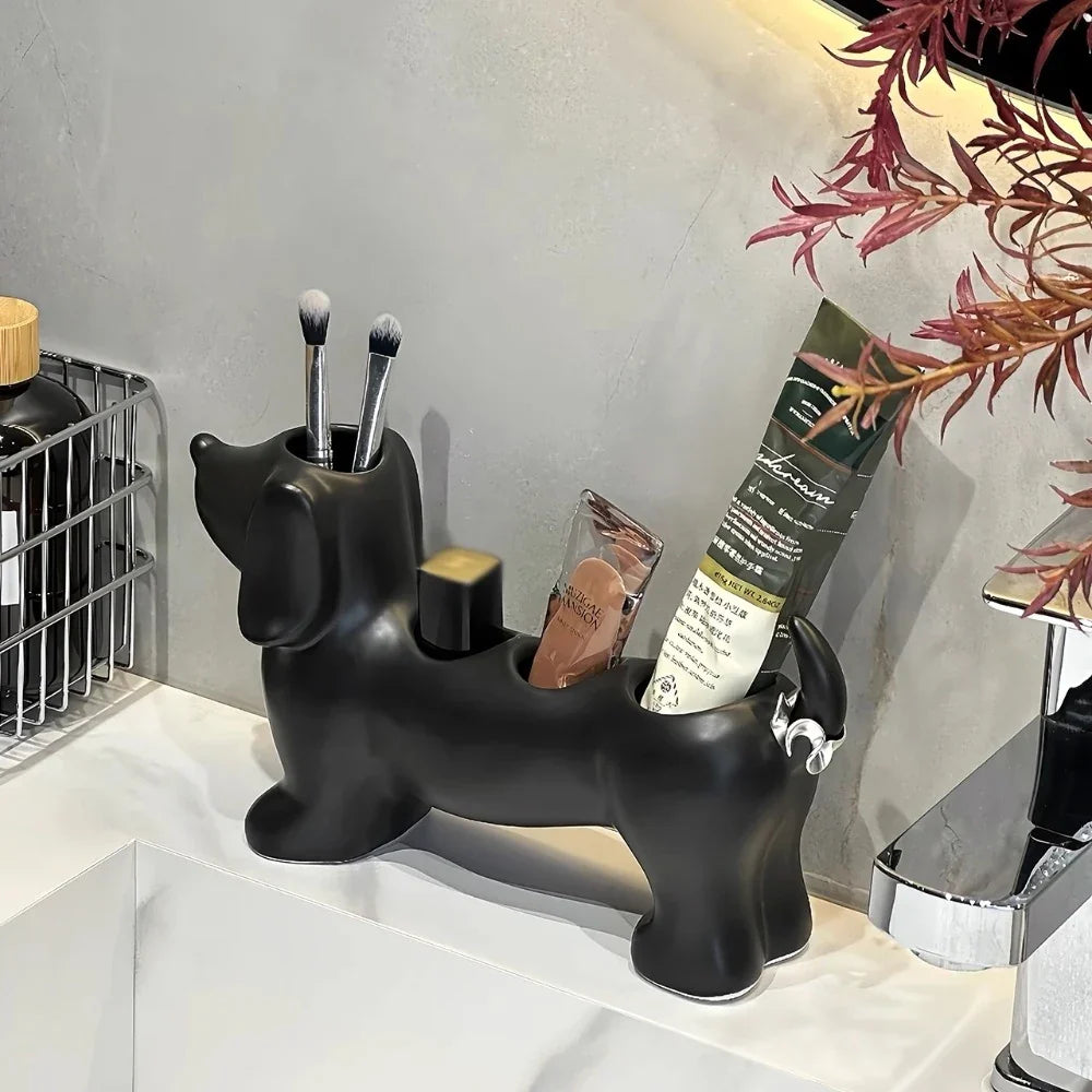 BowLift | Sausage Dog Multi-Purpose Bathroom Organizer