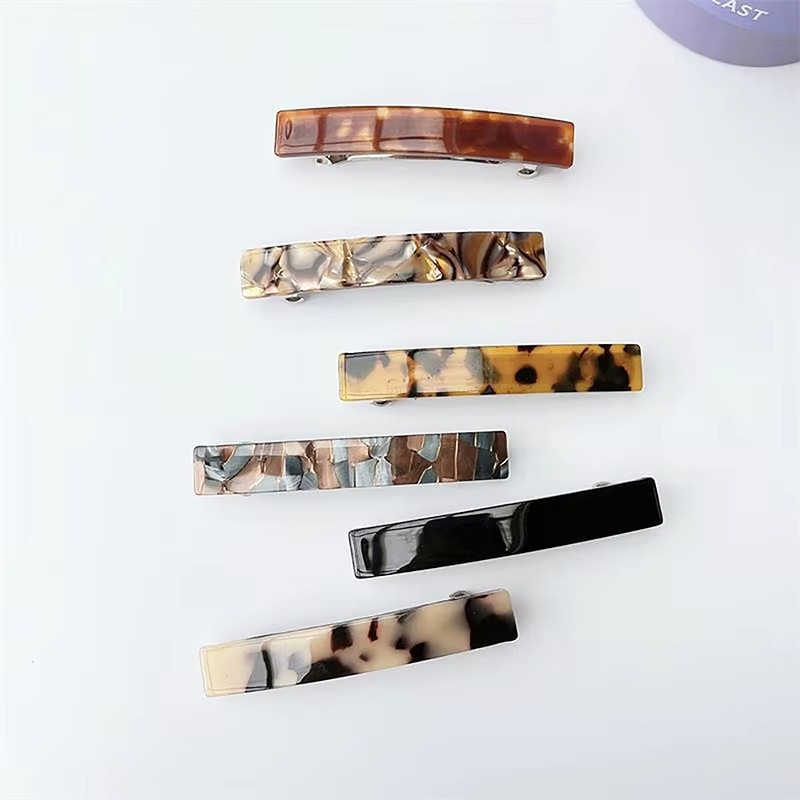 BowLift | Vintage-Inspired Leopard Print Acetate Hair Clips