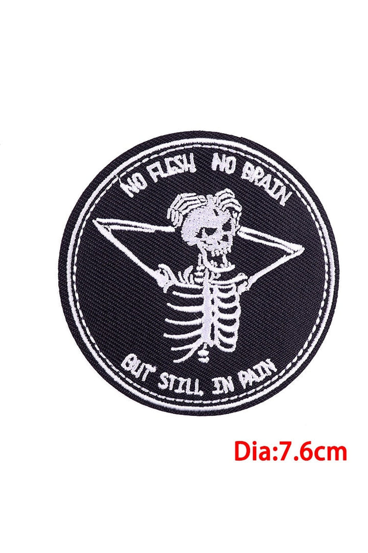 Ghost Style Embroidered Patch | Bowlift