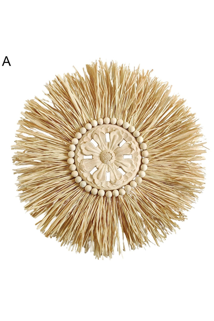 Straw Hat Style Mirror | Bowlift