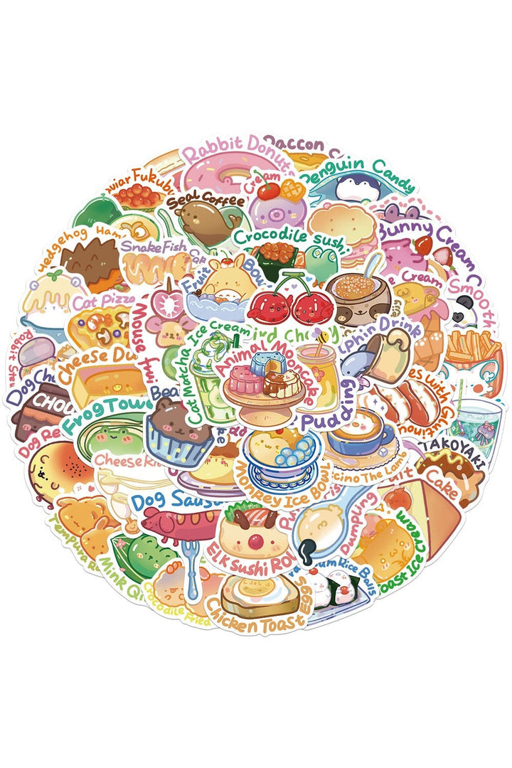 cute food stickers | Bowlift