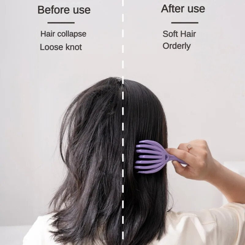 BowLift | Soft Touch Scalp Massage Hair Styler Brush