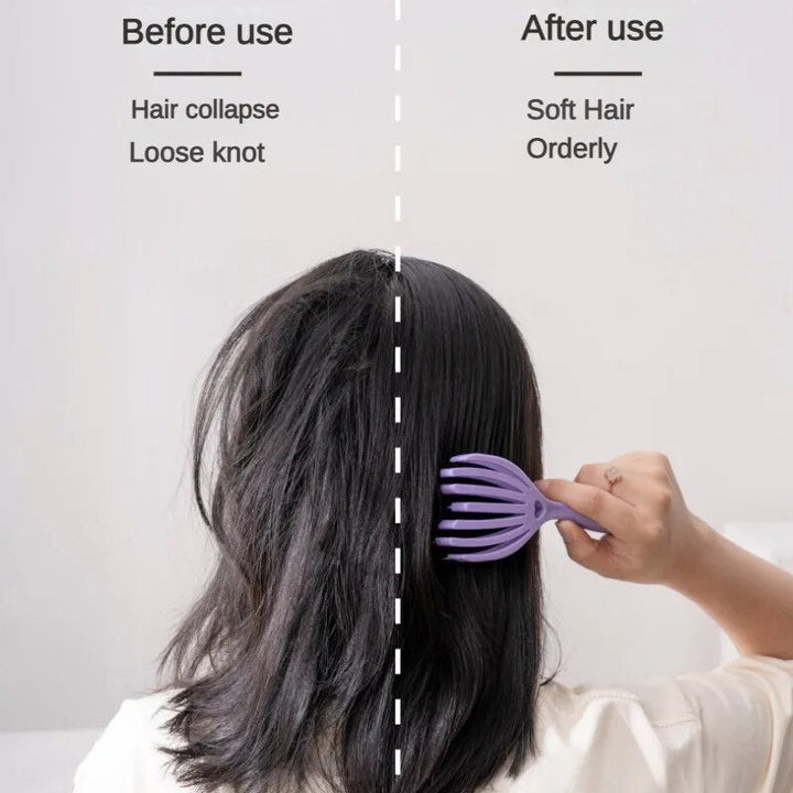 BowLift | Soft Touch Scalp Massage Hair Styler Brush