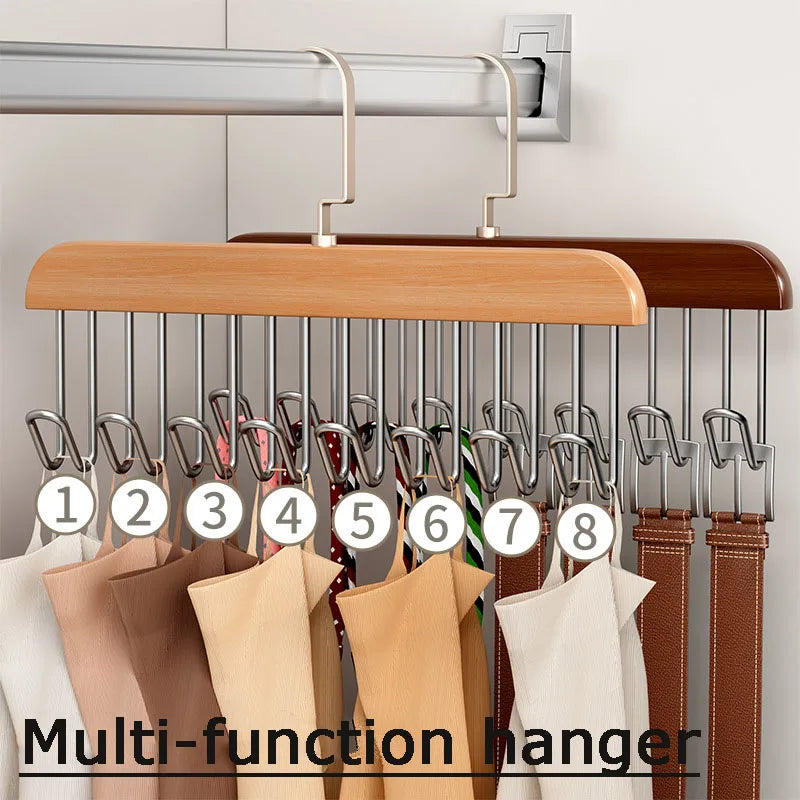 BowLift | Multi-Hook Space Saver Clothes Organizer Rack