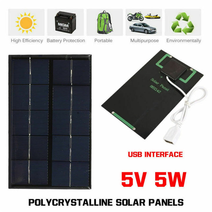 BowLift | Emergency Hike Solar USB Portable Charger Panel