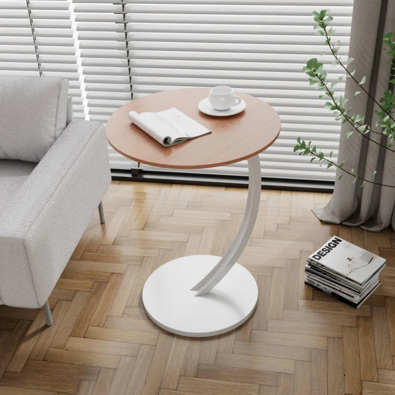BowLift | Reinforced Round Side Table for Living Room and Bedroom