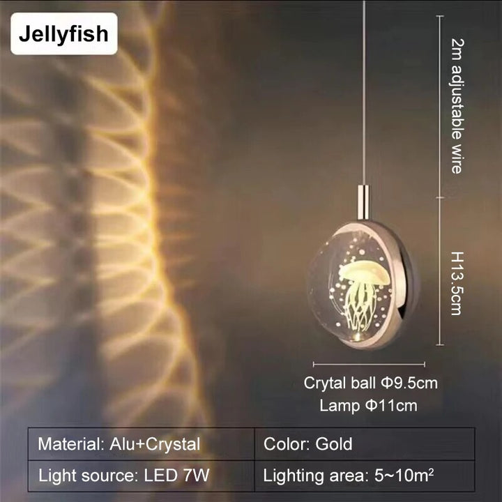 BowLift | Romantic Crystal Rotating Mood LED Lights