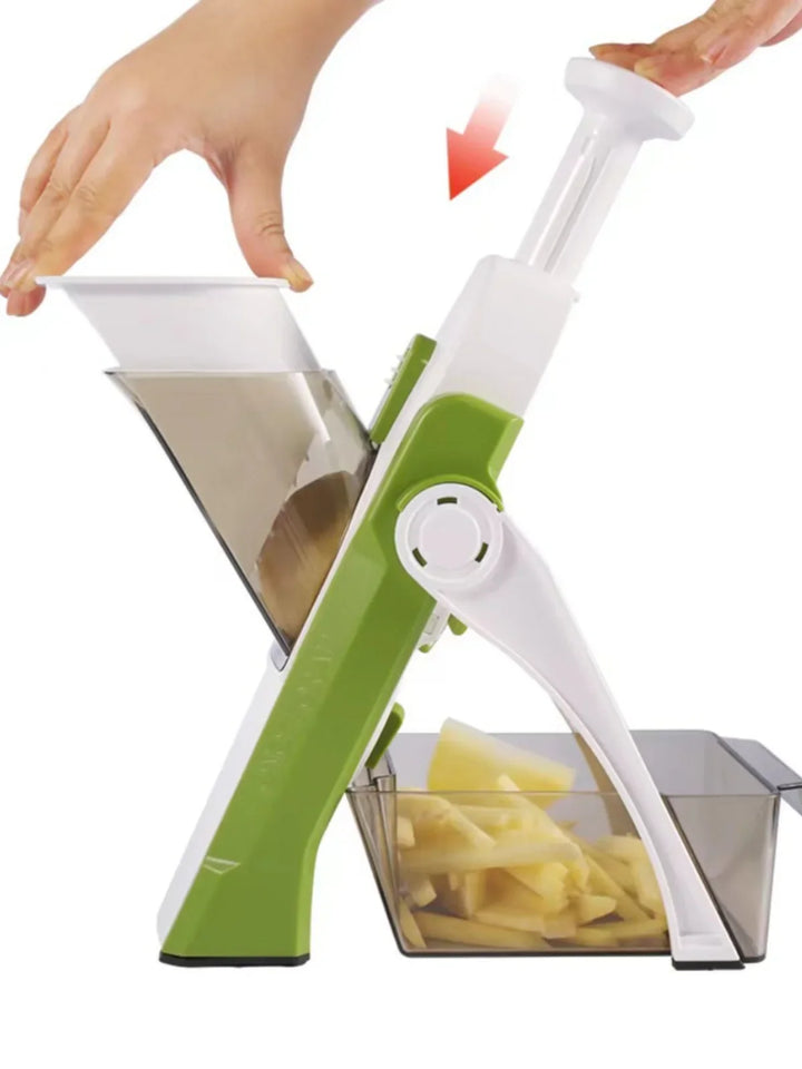 BowLift | Safe 5-in-1 Vegetable Cutter with Collecting Container 1+1 Free