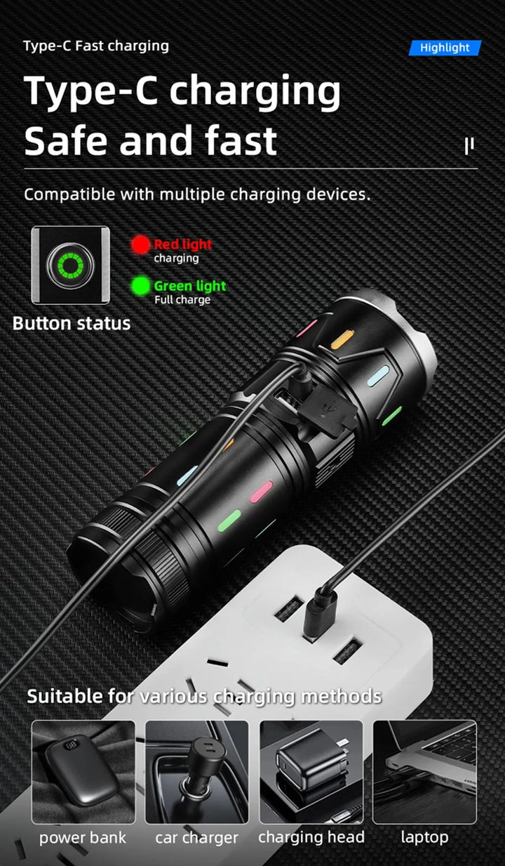 BowLift | High Power LED Flashlight